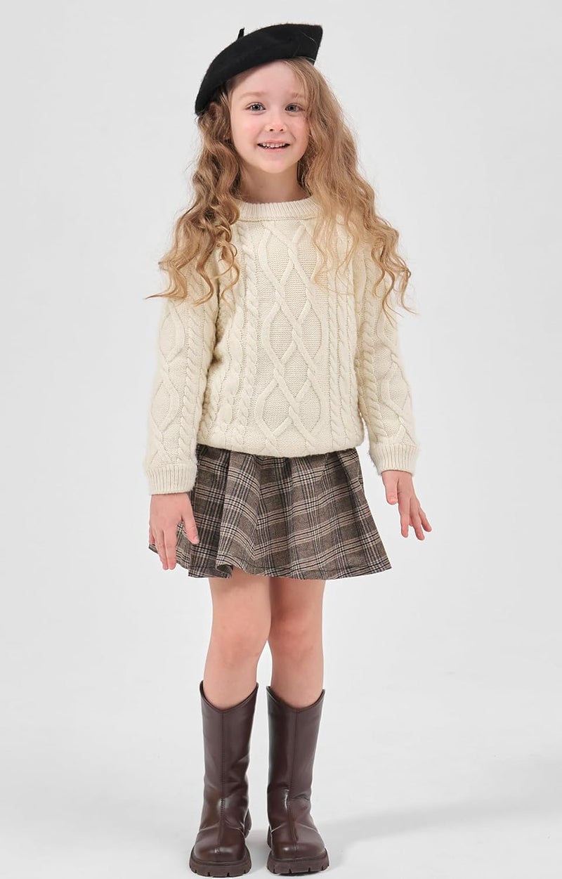 ZLYC Wool Kids Beret Hat Girls Solid Color Artist French Beret Cap - Image 4